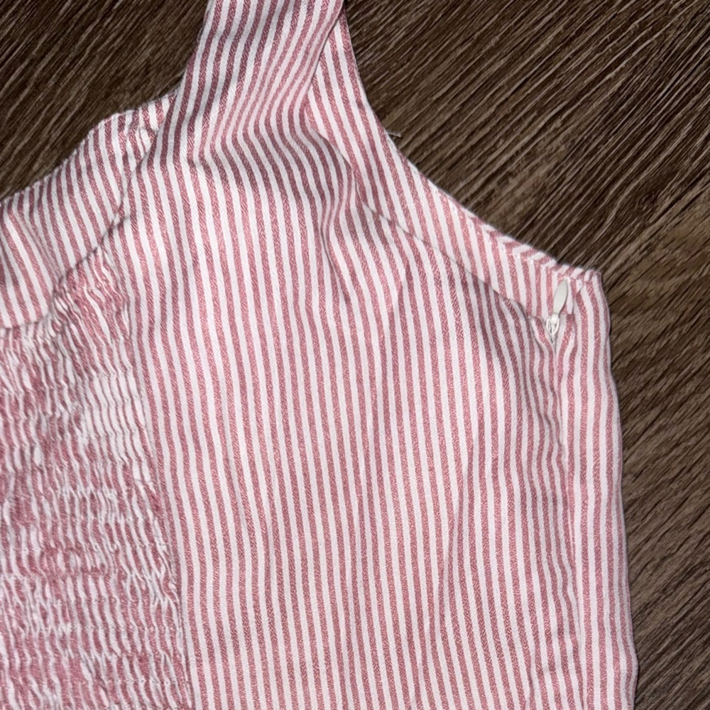 Halara red white stripes retro style dress xl - Picture 4 of 4